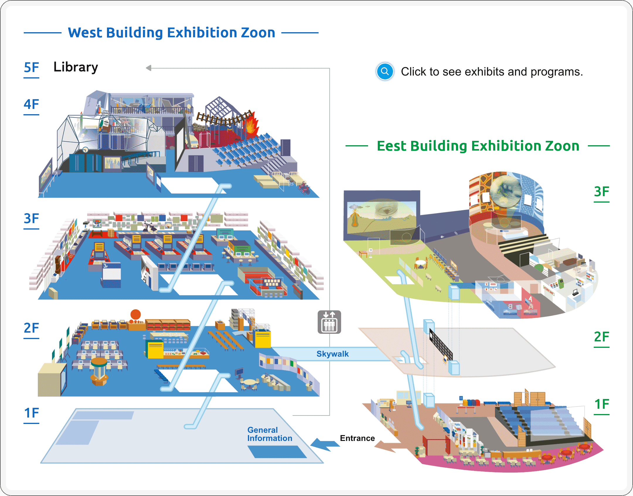 Click to see exhibits and programs.